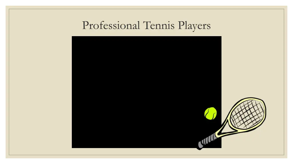 professional tennis players