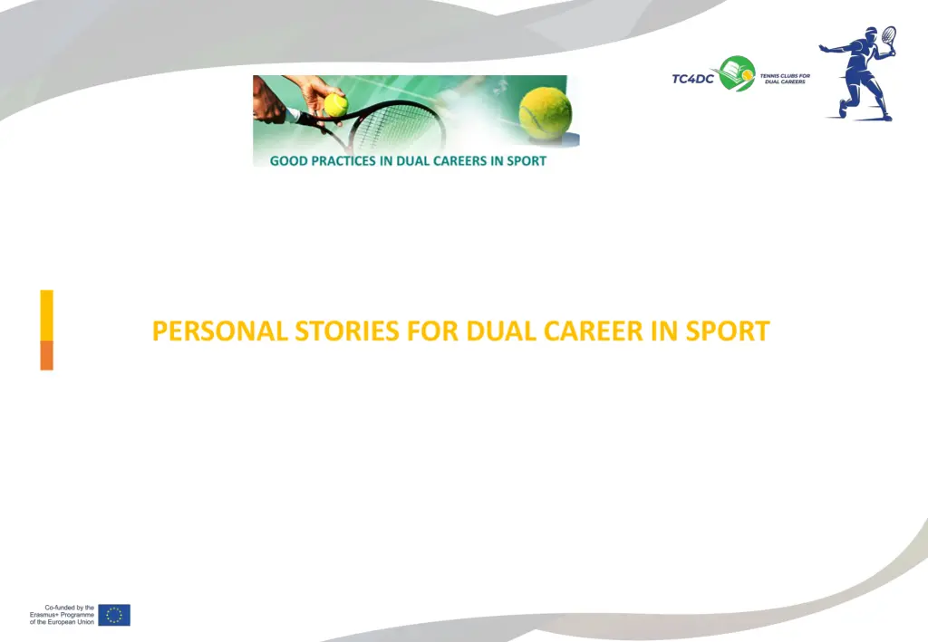 personal stories for dual career in sport