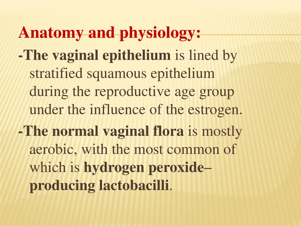 anatomy and physiology the vaginal epithelium