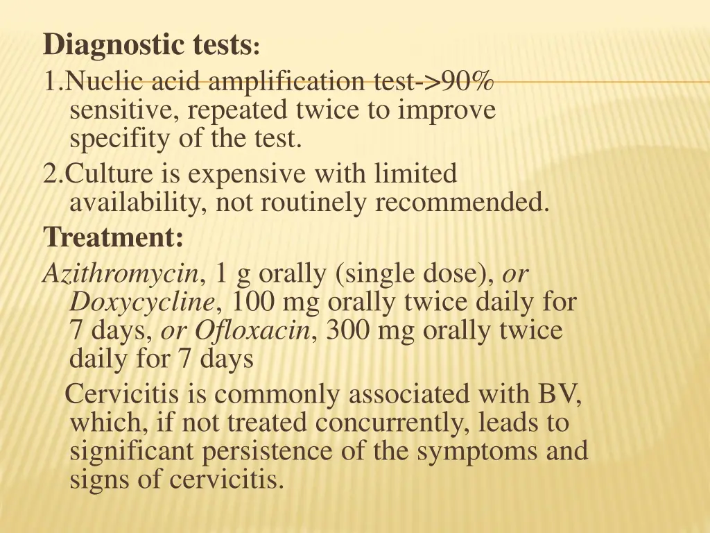 diagnostic tests 1 nuclic acid amplification test