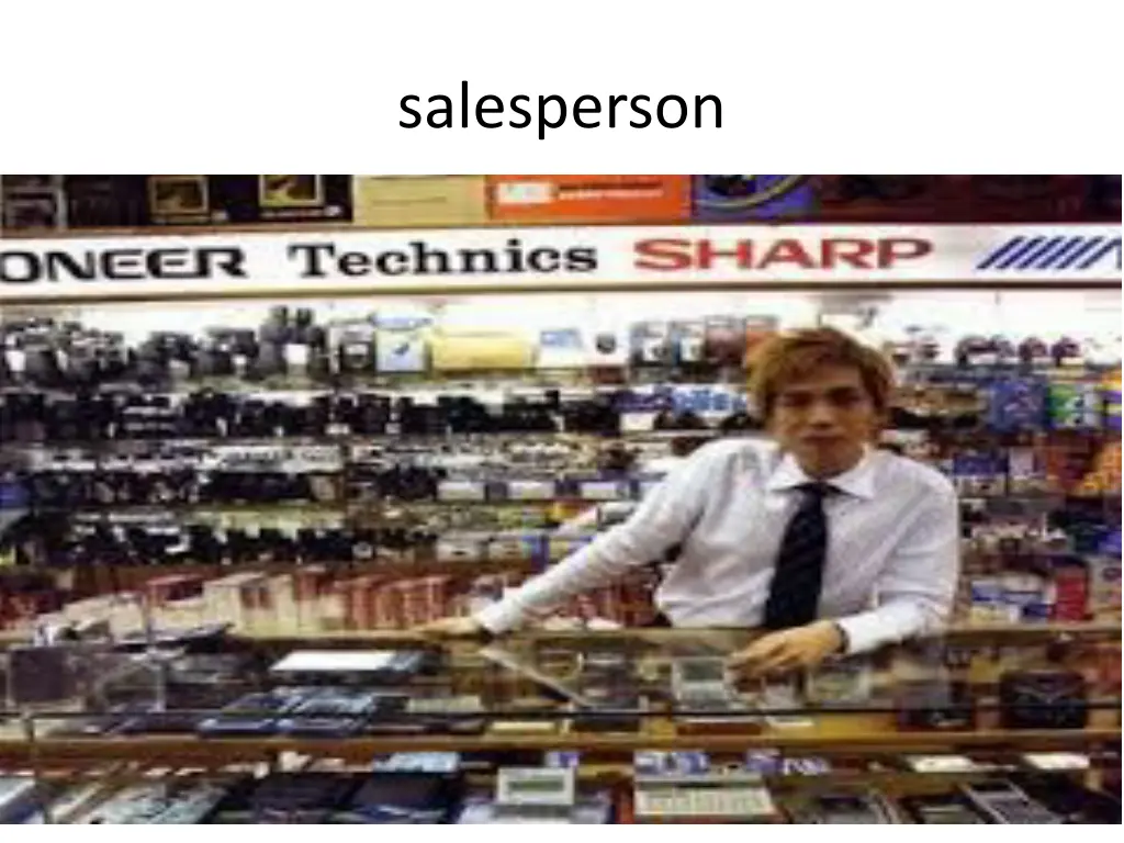 salesperson