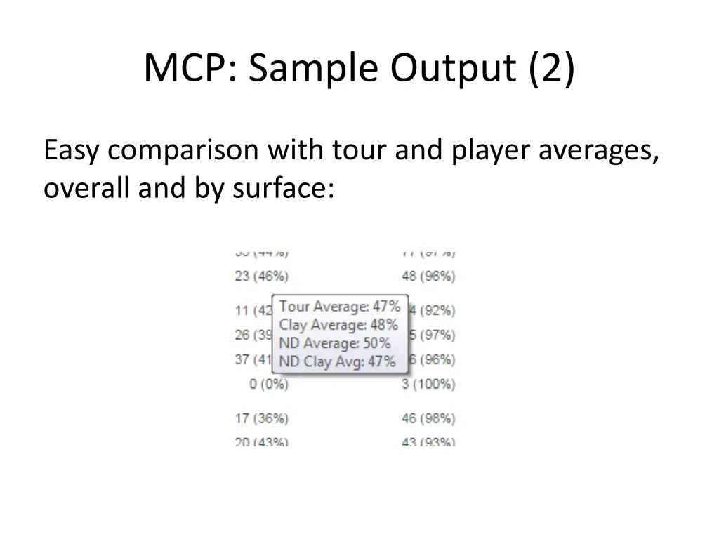 mcp sample output 2