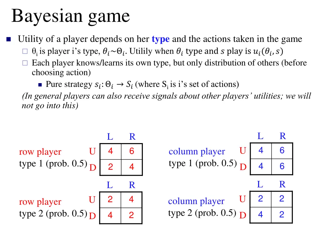 bayesian game