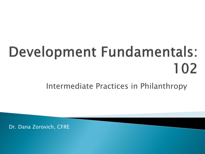 intermediate practices in philanthropy