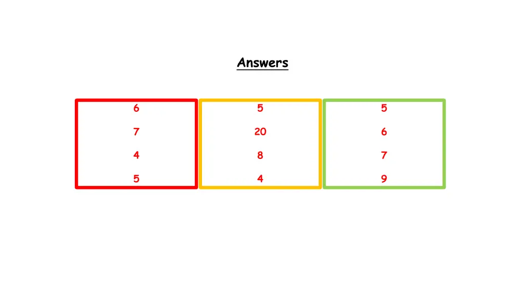 answers 3