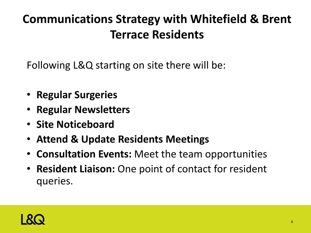 communications strategy with whitefield brent