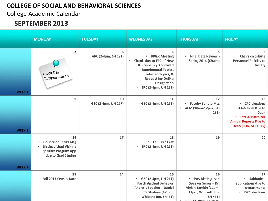 college of social and behavioral sciences college 1