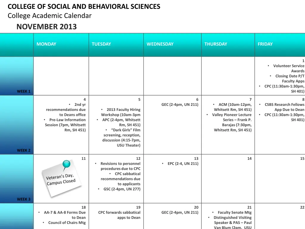 college of social and behavioral sciences college 3