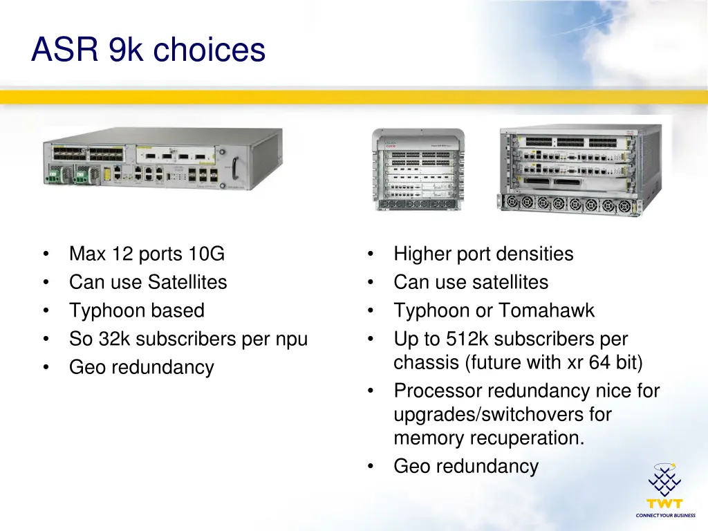 asr 9k choices