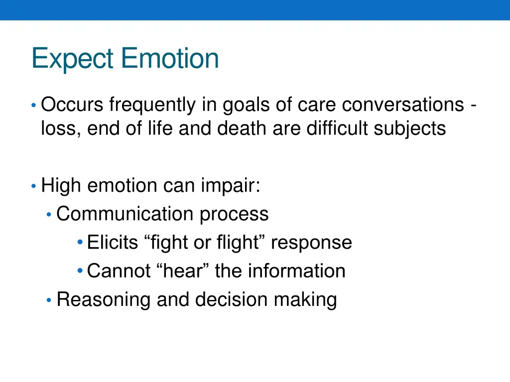 expect emotion