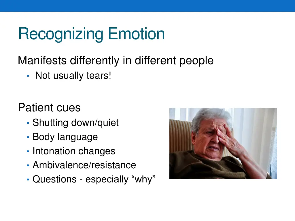 recognizing emotion