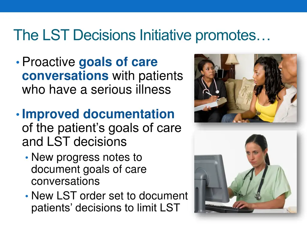 the lst decisions initiative promotes