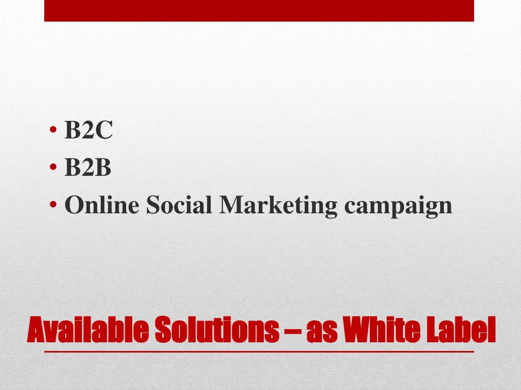 b2c b2b online social marketing campaign