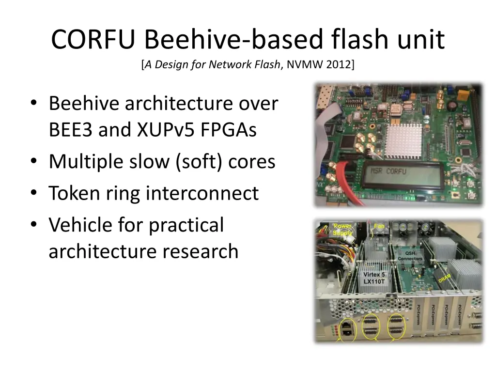 corfu beehive based flash unit a design