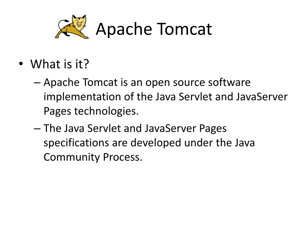 apache tomcat 1