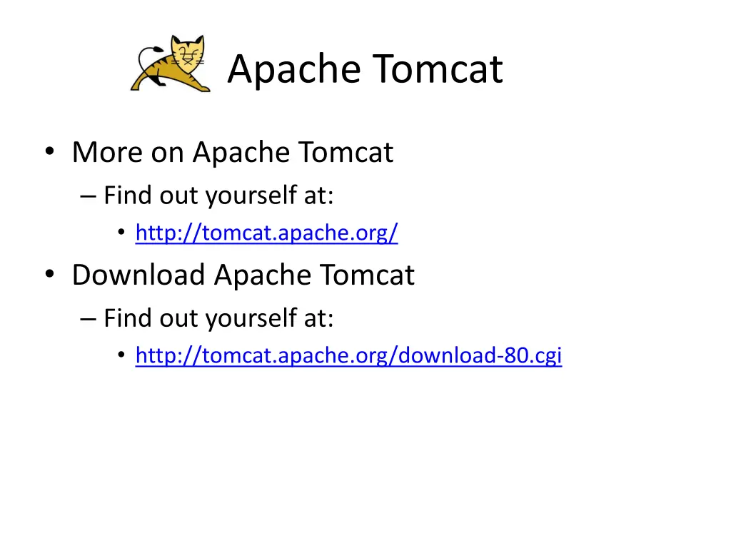 apache tomcat 4