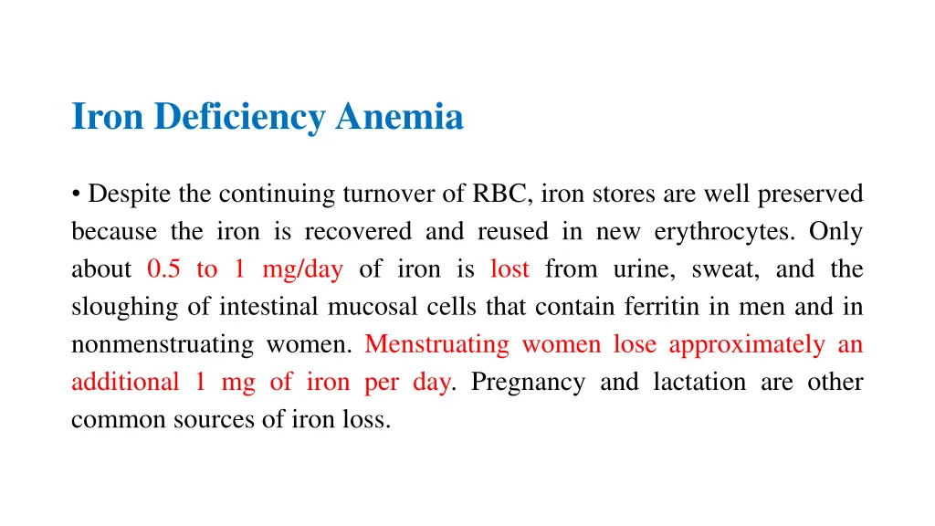 iron deficiency anemia 1