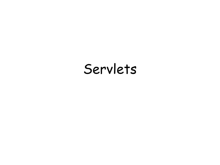 servlets