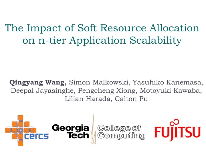 the impact of soft resource allocation on n tier