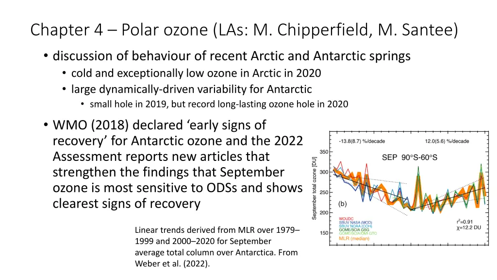 chapter 4 polar ozone las m chipperfield m santee