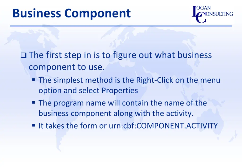 business component