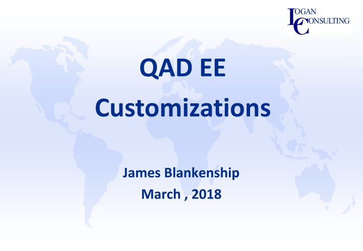 qad ee customizations