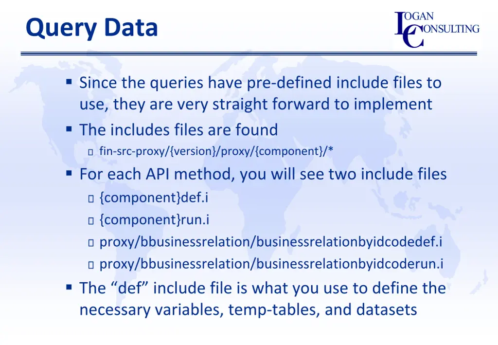 query data 1