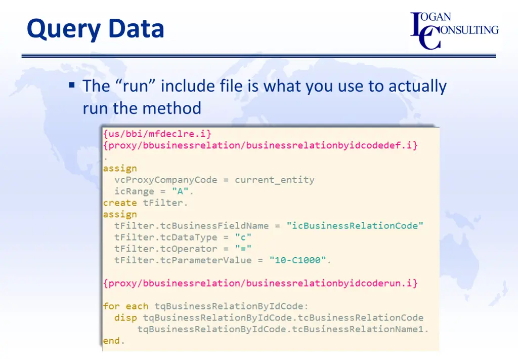 query data 2