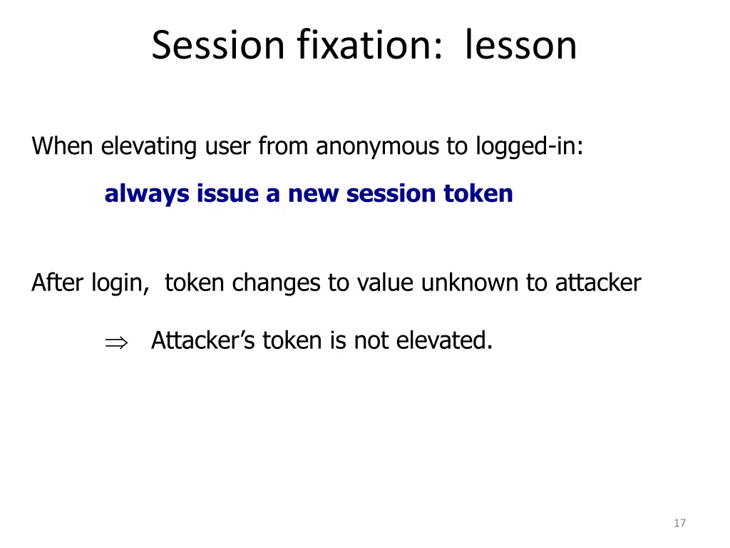 session fixation lesson