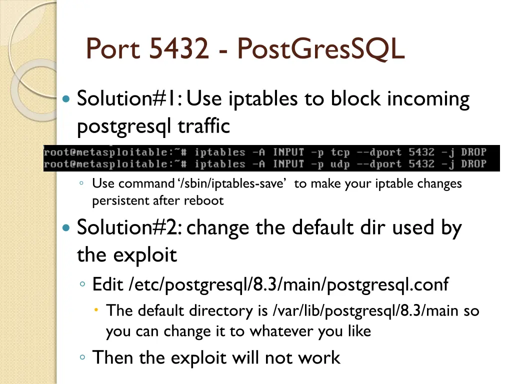 port 5432 postgressql