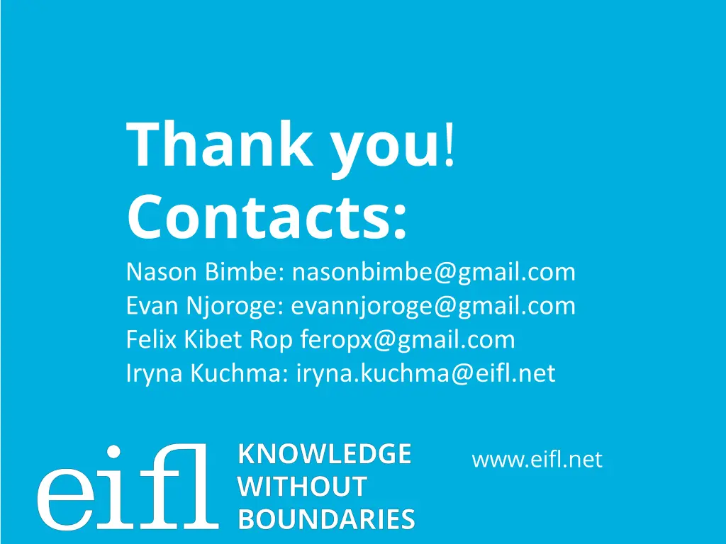 thank you contacts nason bimbe nasonbimbe@gmail