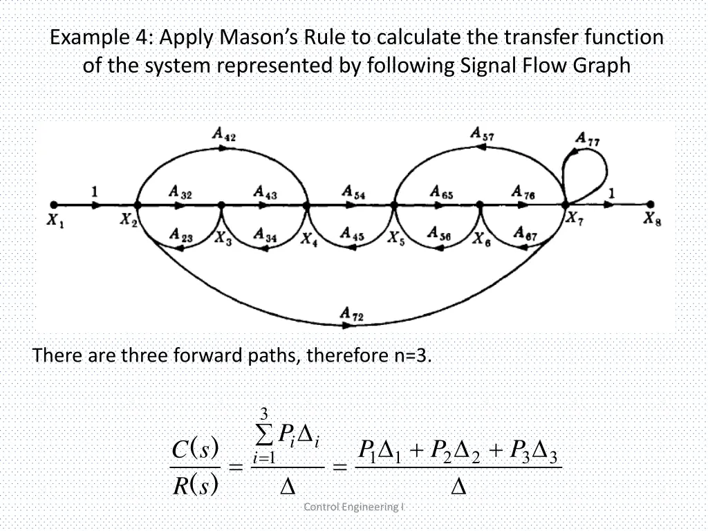 example 4 apply mason s rule to calculate