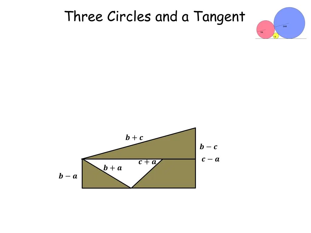 three circles and a tangent 4