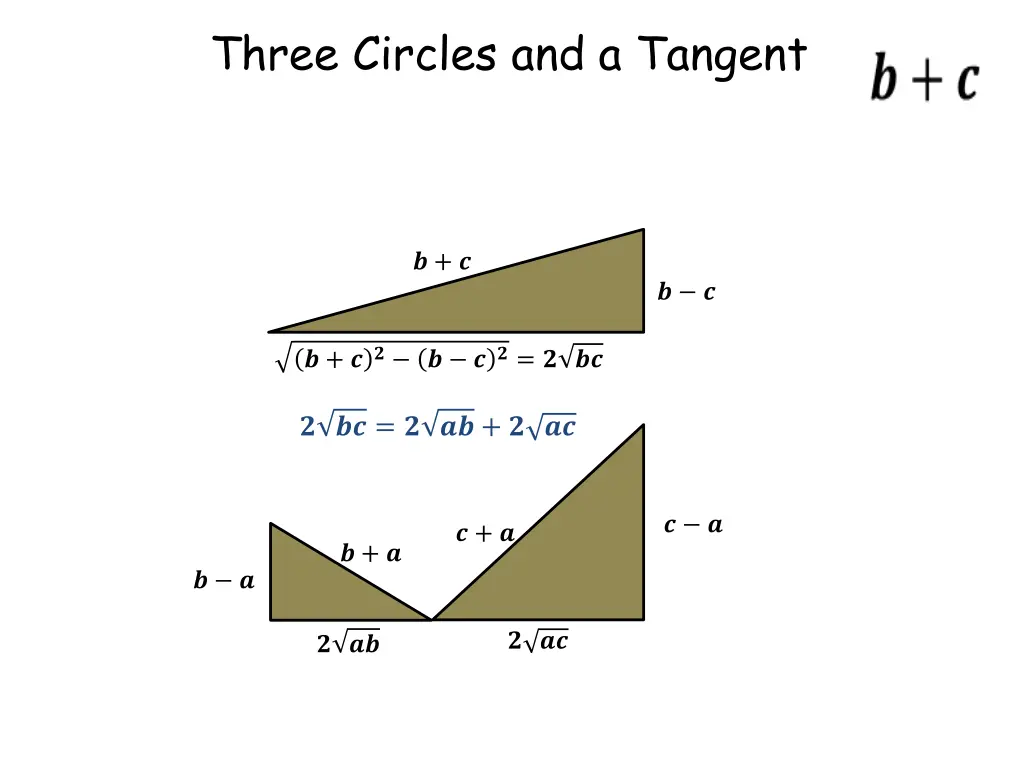 three circles and a tangent 5