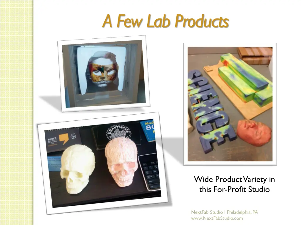 a few lab products