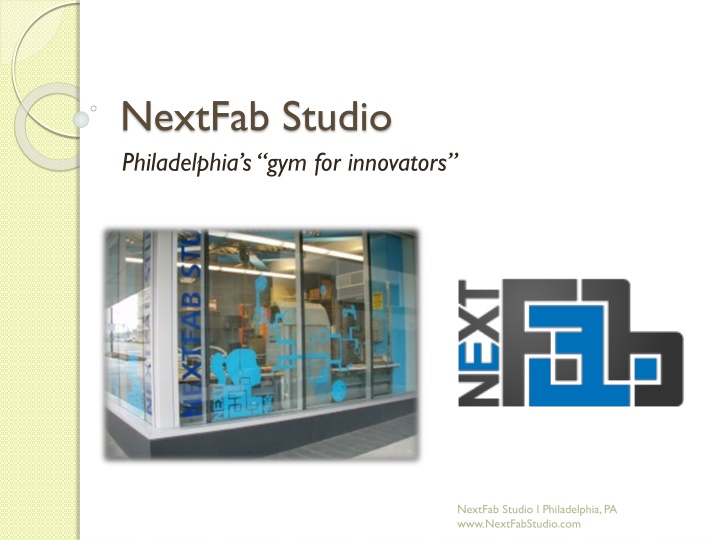 nextfab studio philadelphia s gym for innovators