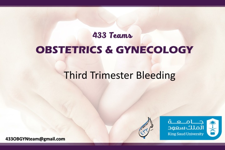 third trimester bleeding