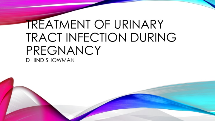 treatment of urinary tract infection during