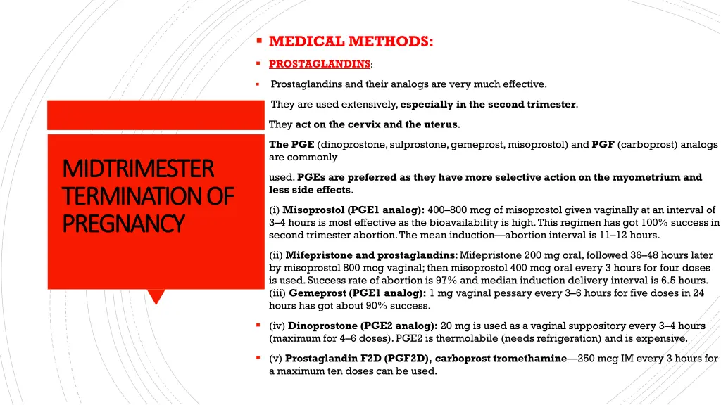 medical methods