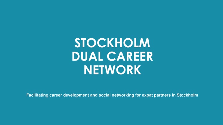 stockholm dual career network