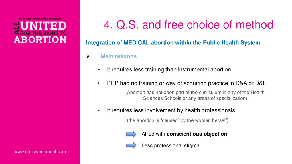 4 q s and free choice of method 1