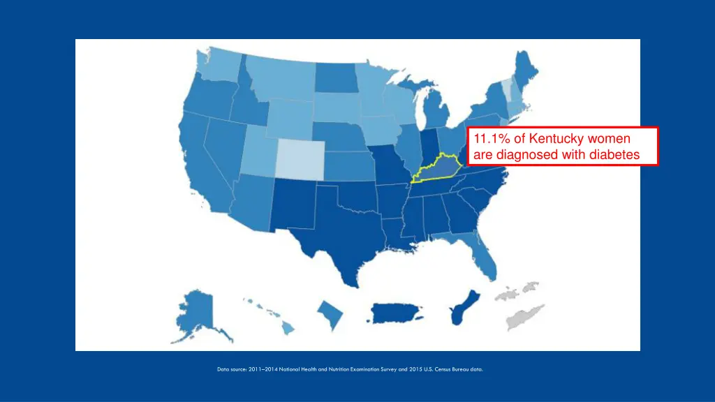 11 1 of kentucky women are diagnosed with diabetes