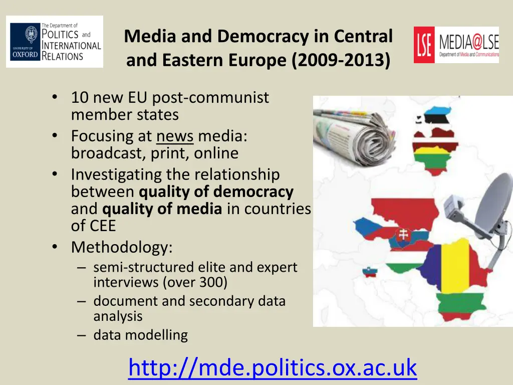 media and democracy in central and eastern europe