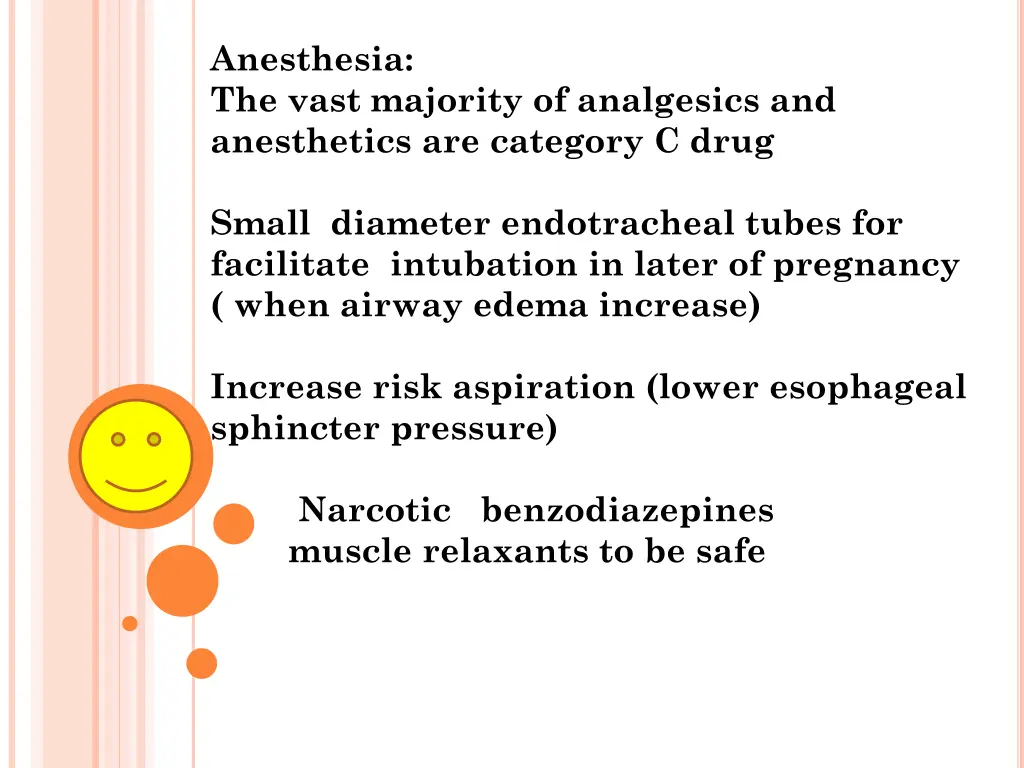 anesthesia the vast majority of analgesics