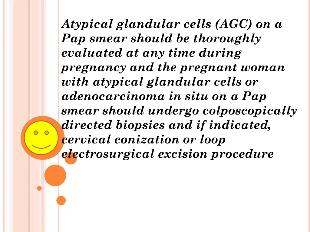 atypical glandular cells agc on a pap smear