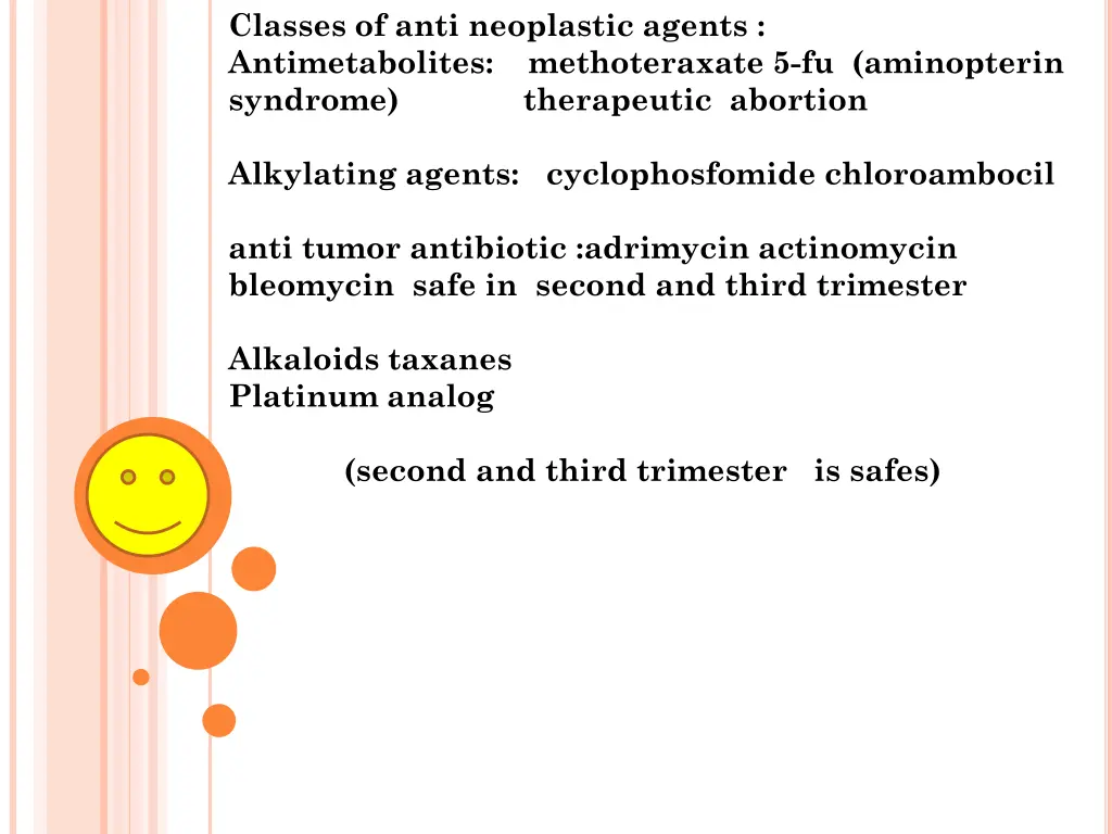 classes of anti neoplastic agents antimetabolites