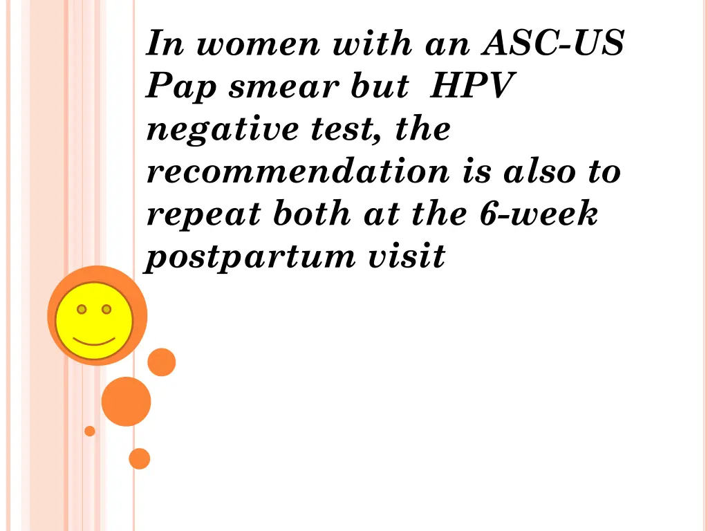 in women with an asc us pap smear