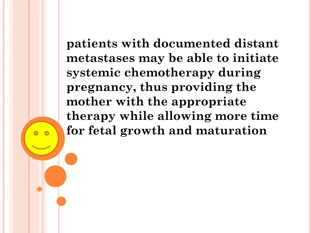 patients with documented distant metastases