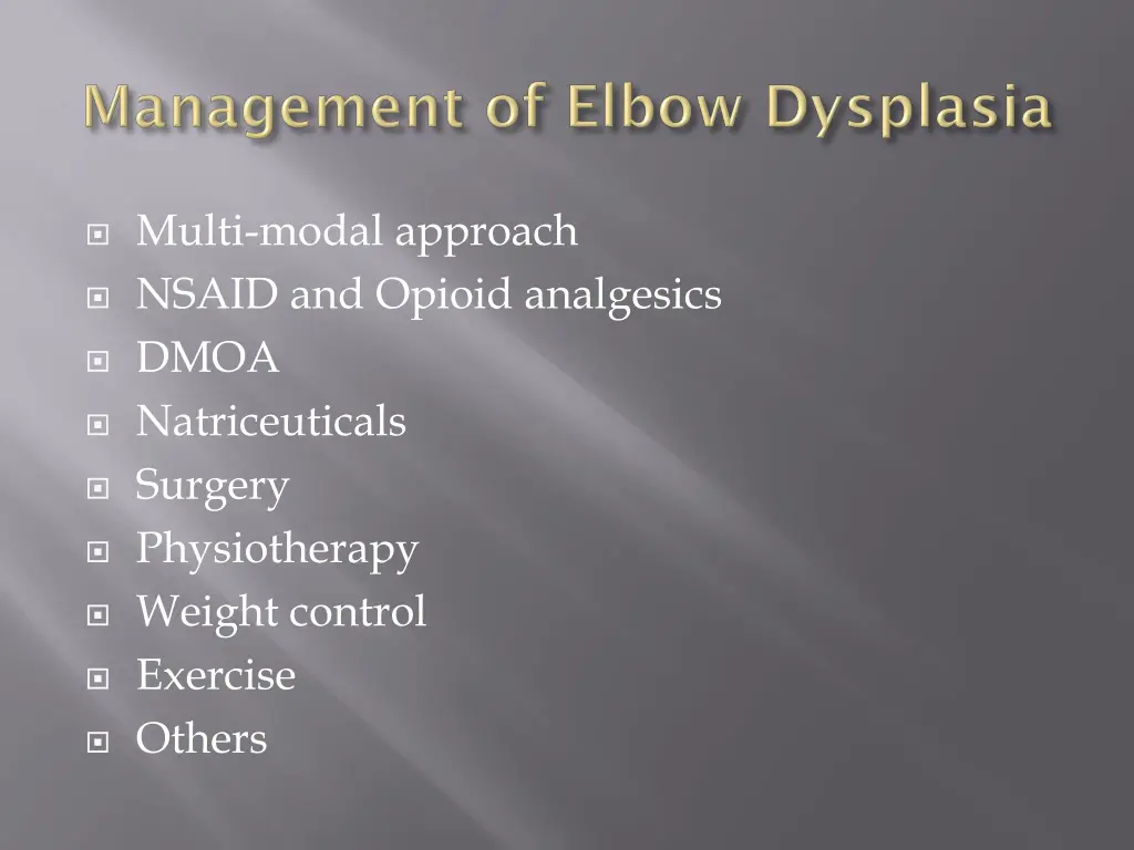 multi modal approach nsaid and opioid analgesics