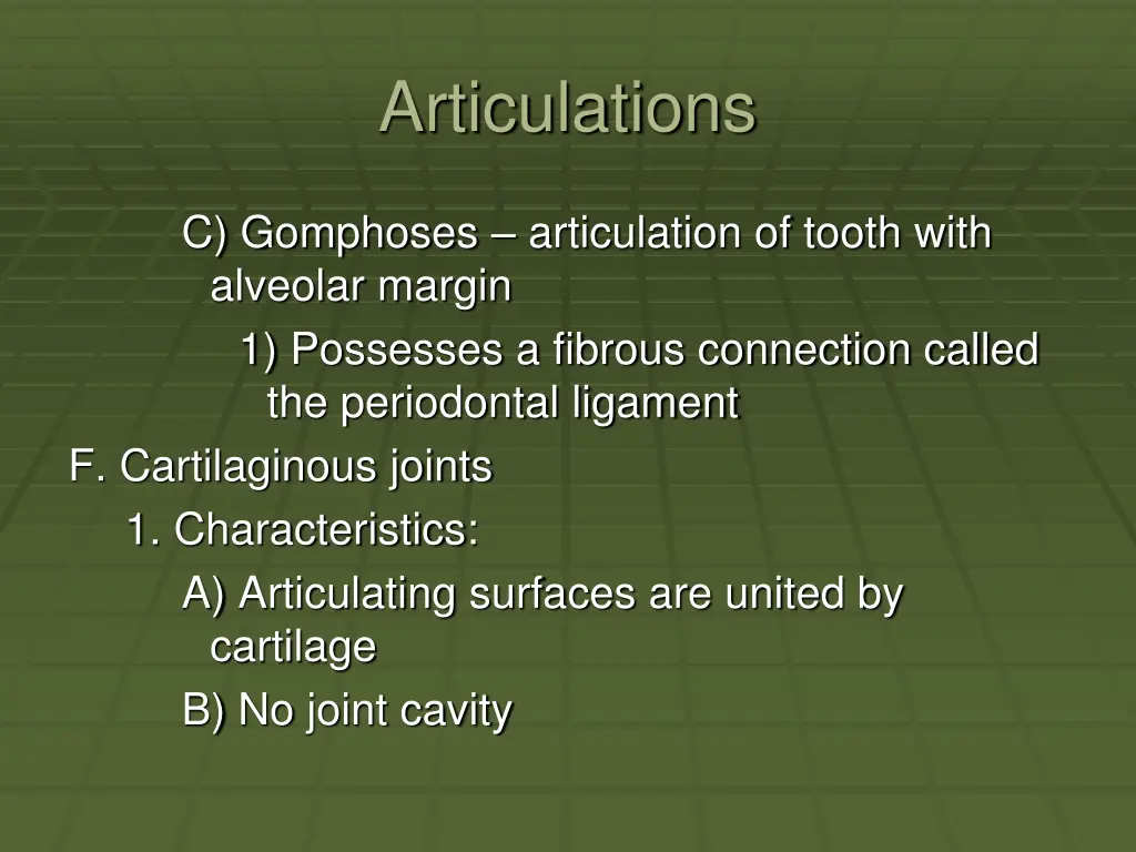 articulations 5